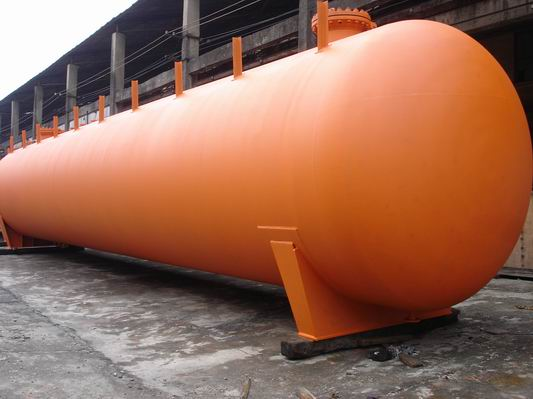 100 cubic meters of liquefied petroleum gas tank