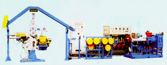 Extruding Triangular Rubber Fitting Bead Bundle Production Line